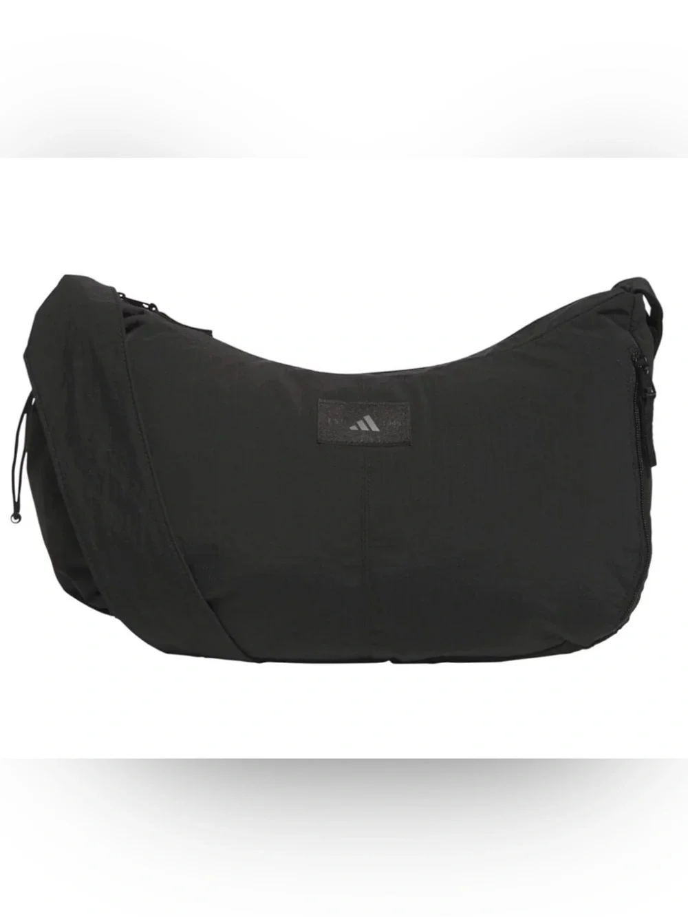 NWT adidas Crescent Crossbody in Black Nylon ORG RETAIL $48
